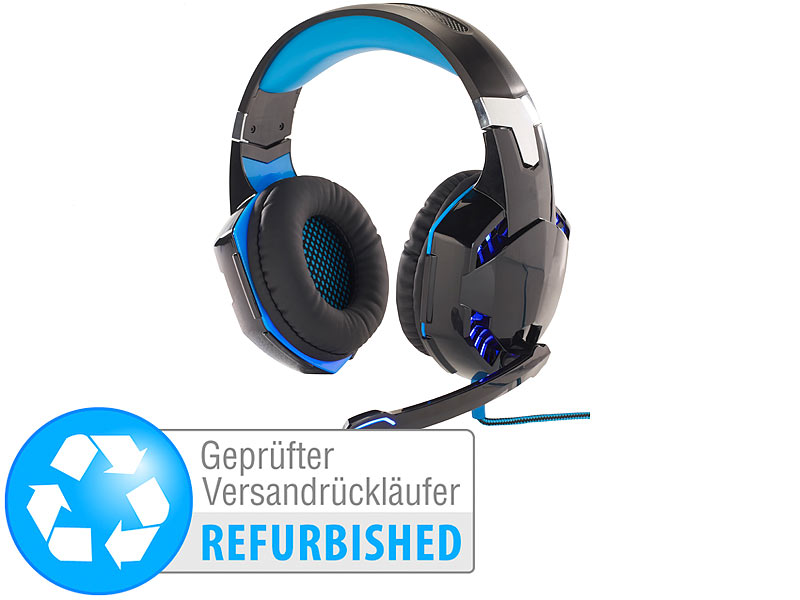 ; Over-Ear-Gaming-Headset 