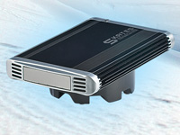 Mod-it 2,5" Alu-Festplattengehäuse "Black Twister" USB 2.0 / eSATA