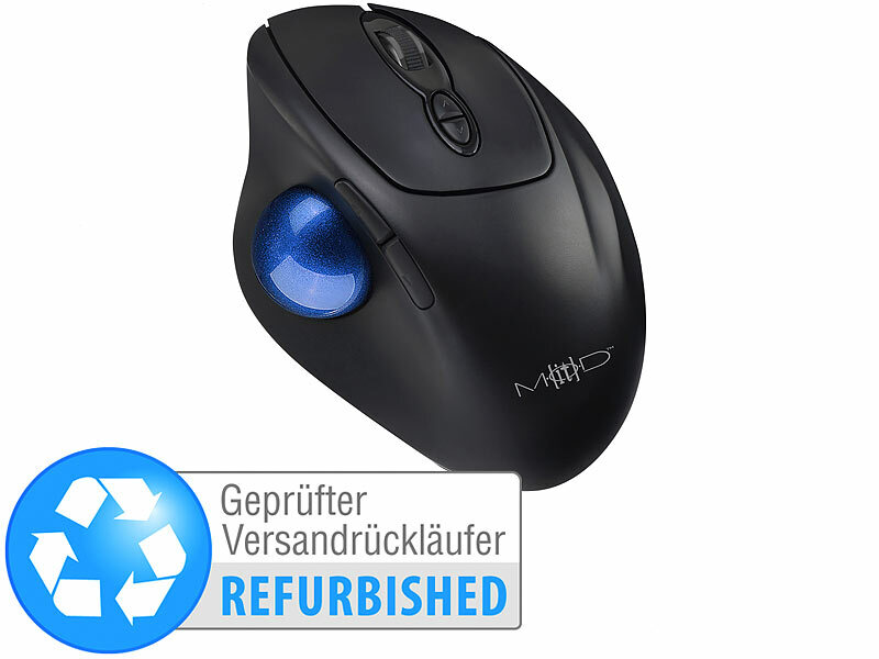 ; Funk-Trackball-Mäuse 